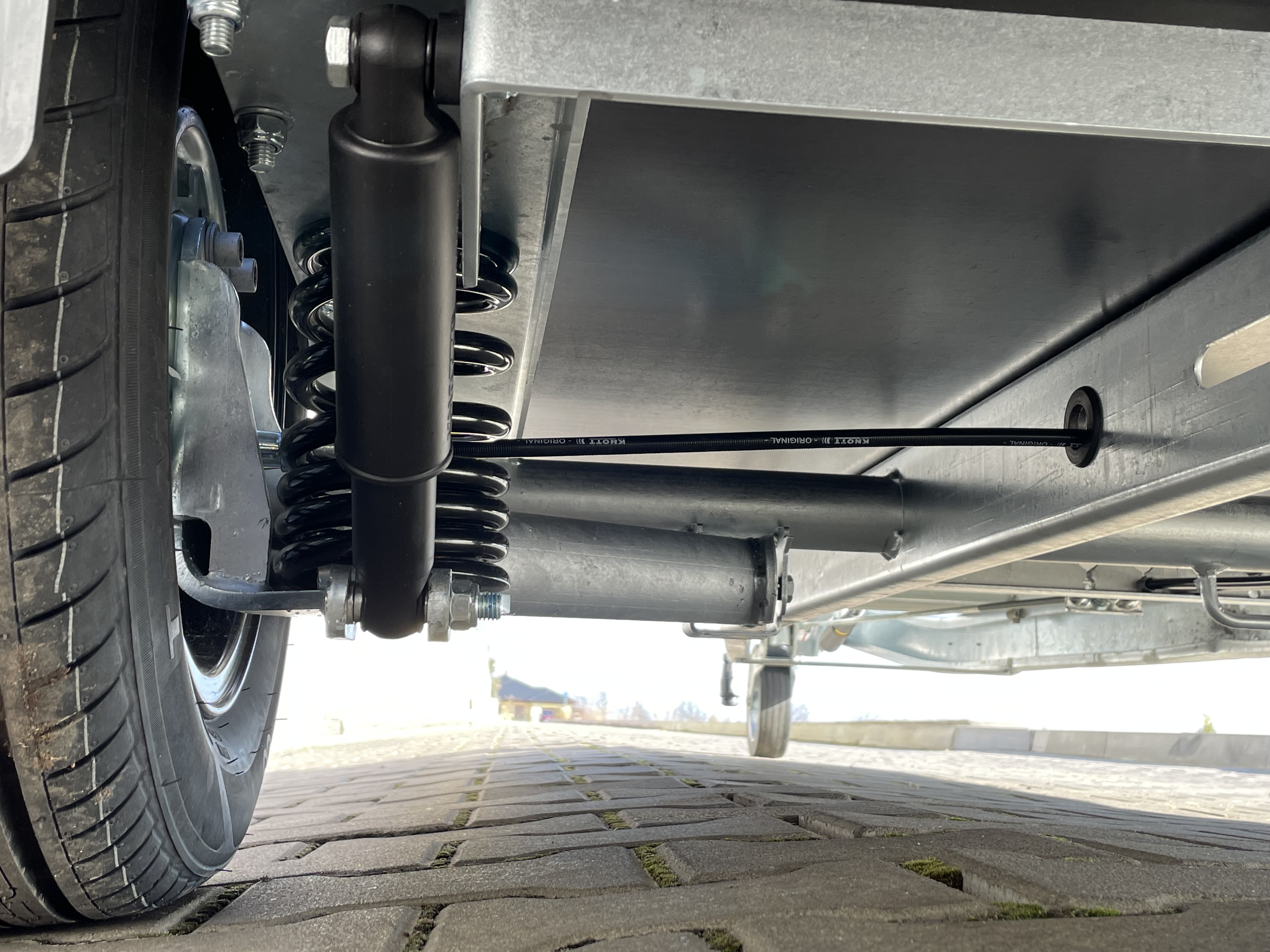 Podvozek Pullman 2 přívěsu Debon Cargo
